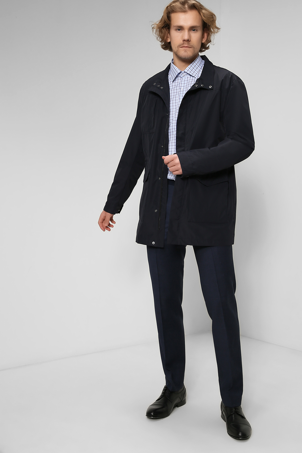 фото Ветровка мужская d.molina dm21039077 синяя 52