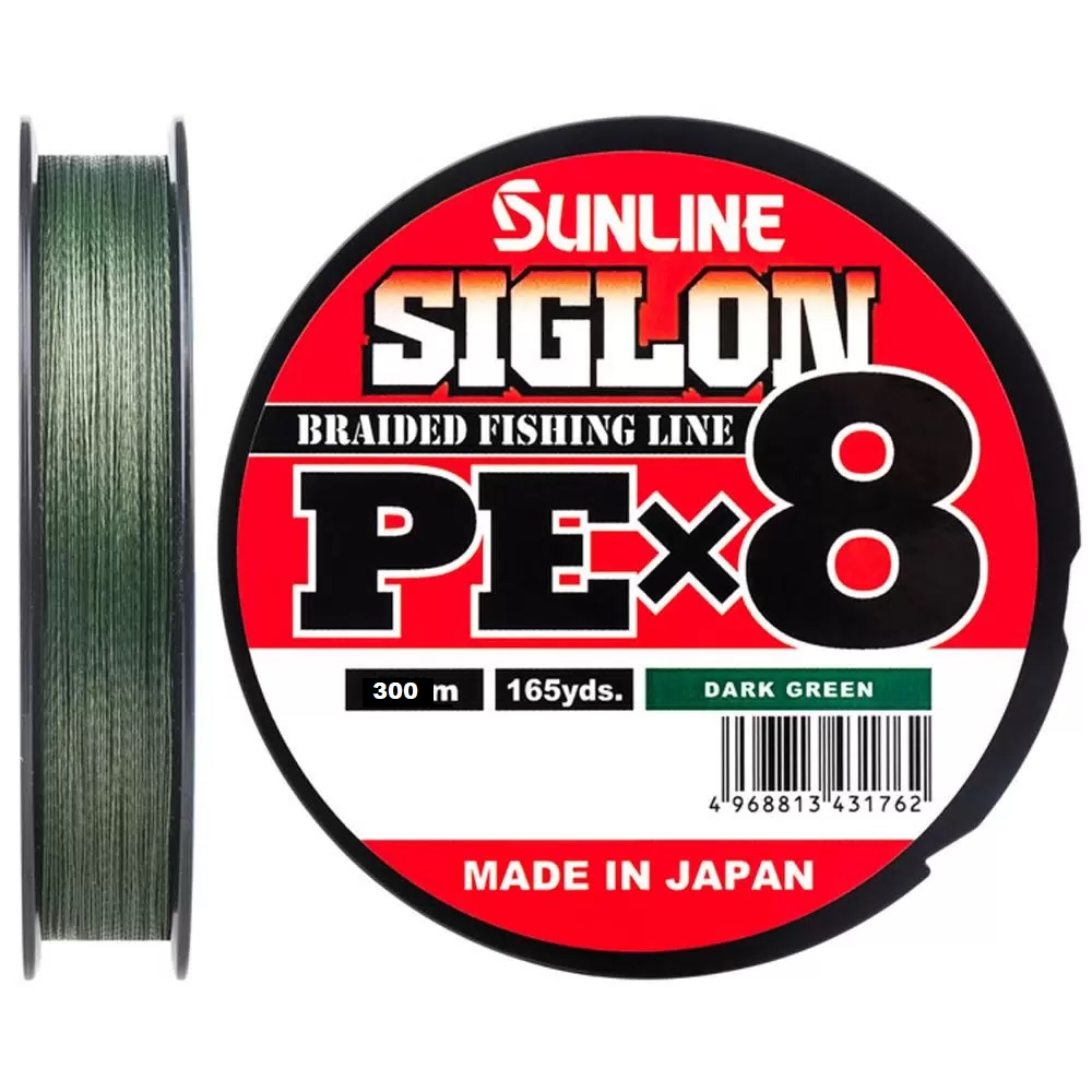 Леска плетенка Sunline Siglion PEx8 0,37мм, 37кг, 300м, Dark Green, Зеленый, Siglion PEx8
Леска плетенка Sunline Siglion PEx8 0,37мм, 37кг, 300м, Dark Green, Зеленый, Siglion PEx8