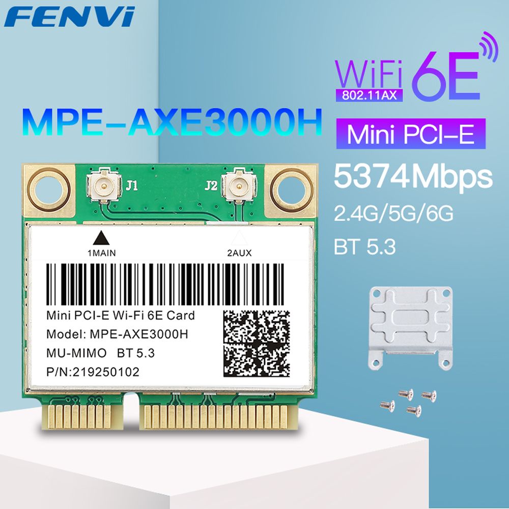 Приемник Wi-Fi NoBrand для компьютера Mini PCI-e 802.11n; 802.11a; 802.11g; 802.11ac, Зеленый;белый
Приемник Wi-Fi NoBrand для компьютера Mini PCI-e 802.11n; 802.11a; 802.11g; 802.11ac, Зеленый;белый