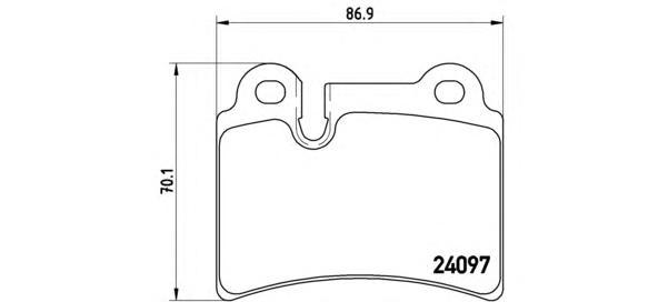 Колодки Тормозные Дисковые Задн. Vw Тоuаrеg (7Lа 7L6 7L7) 10/02-05/10 BREMBO p85111
Колодки Тормозные Дисковые Задн. Vw Тоuаrеg (7Lа 7L6 7L7) 10/02-05/10 BREMBO p85111