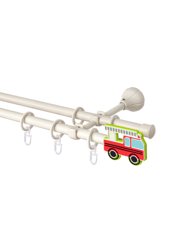 Карниз металлический для детской комнаты 160 см WINDECO HOME прямой двухрядный, БЭБИ машина
Карниз металлический для детской комнаты 160 см WINDECO HOME прямой двухрядный, БЭБИ машина