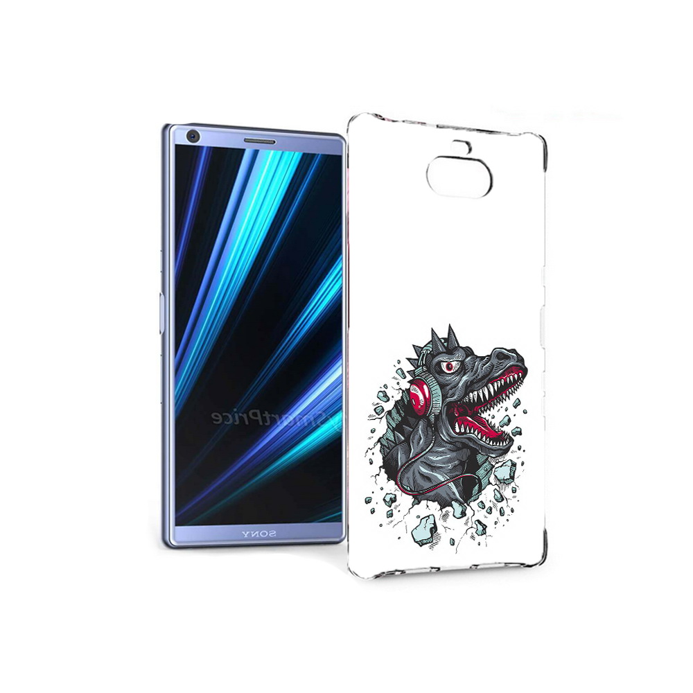 Чехол MyPads Tocco для Sony Xperia 10 Нарисованный динозавр в наушниках (PT125953.225.124), Прозрачный, Tocco
Чехол MyPads Tocco для Sony Xperia 10 Нарисованный динозавр в наушниках (PT125953.225.124), Прозрачный, Tocco