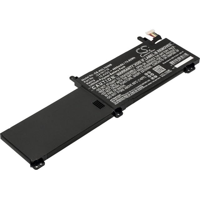 Аккумуляторная батарея C41N1716 для ноутбука Asus ROG Strix GL703GM, S7BS Series, 15.4V (4
Аккумуляторная батарея C41N1716 для ноутбука Asus ROG Strix GL703GM, S7BS Series, 15.4V (4