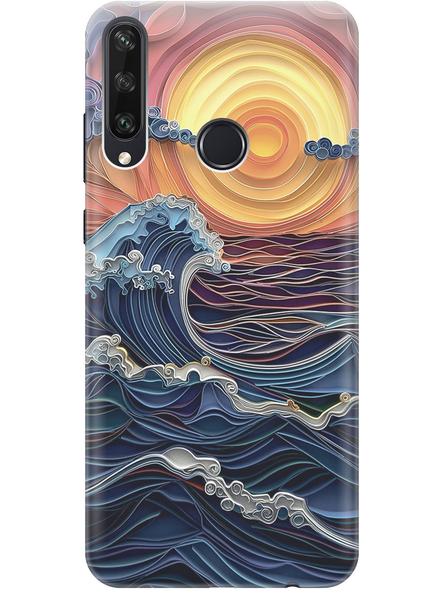 Силиконовый чехол на Huawei Y6P с принтом "Волны на закате", Прозрачный;оранжевый;синий, 723101010
Силиконовый чехол на Huawei Y6P с принтом "Волны на закате", Прозрачный;оранжевый;синий, 723101010