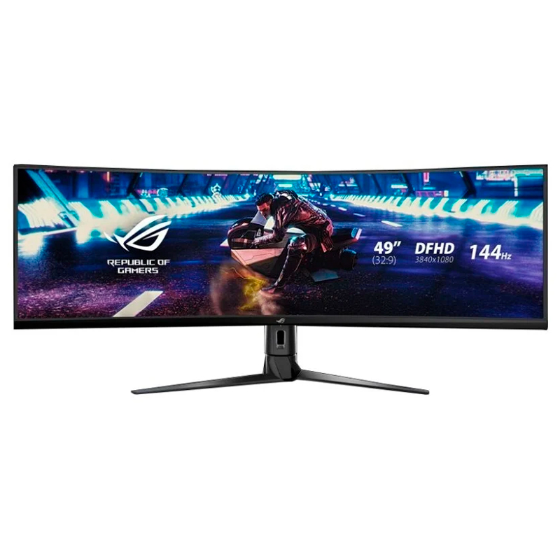 49" Монитор ASUS ROG Strix XG49VQ Black 144Hz 3840x1080 VA, Черный, ROG STRIX XG49VQ
49" Монитор ASUS ROG Strix XG49VQ Black 144Hz 3840x1080 VA, Черный, ROG STRIX XG49VQ