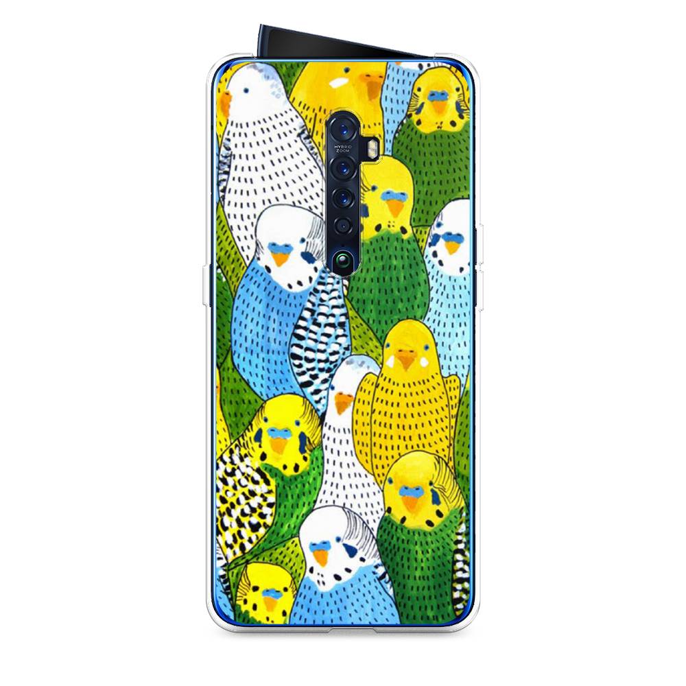 Чехол Awog на Oppo Reno 2 "Попугаи", Разноцветный, 253550-1
Чехол Awog на Oppo Reno 2 "Попугаи", Разноцветный, 253550-1