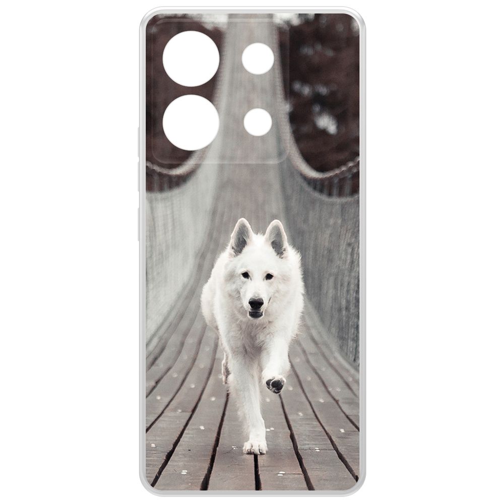 Чехол-накладка Krutoff Clear Case Пес на мосту для Xiaomi Redmi Note 13 Pro 5G, Прозрачный
Чехол-накладка Krutoff Clear Case Пес на мосту для Xiaomi Redmi Note 13 Pro 5G, Прозрачный