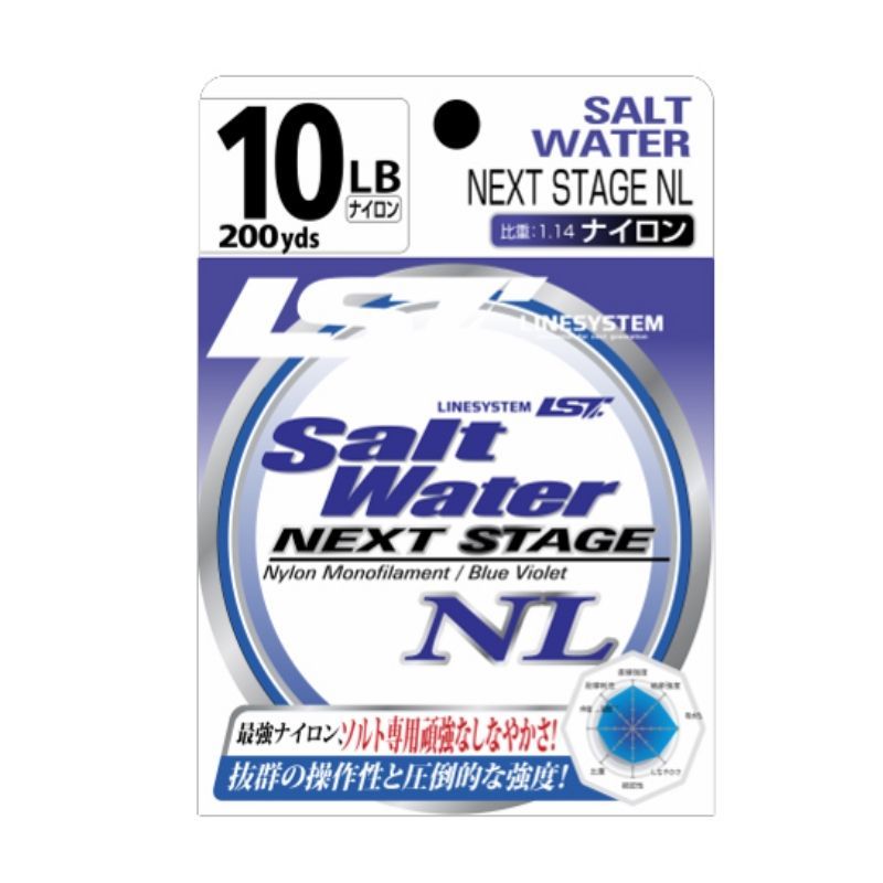 фото Леска linesystem salt water nl next stage 12lb (182m)