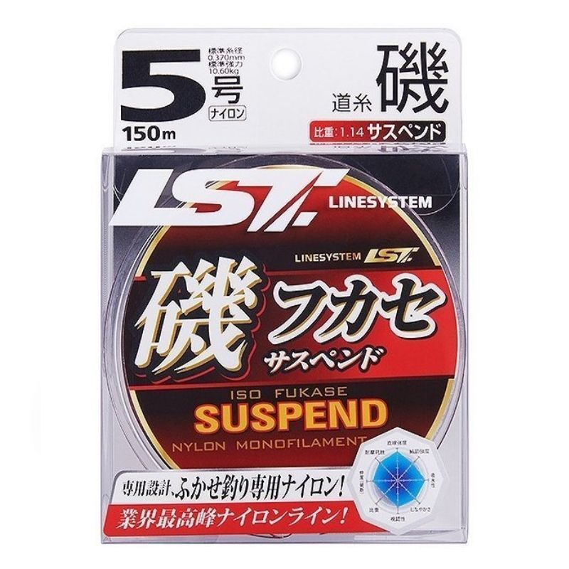 фото Леска linesystem iso fukase suspend nl dark brown 150m #4,0 (0,33mm)