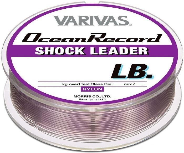 Лидер морской нейлон Varivas Ocean Record Shock Leader 50m 120lb (#30) 0.91mm, Фиолетовый, Ocean Record Shock Leader
Лидер морской нейлон Varivas Ocean Record Shock Leader 50m 120lb (#30) 0.91mm, Фиолетовый, Ocean Record Shock Leader