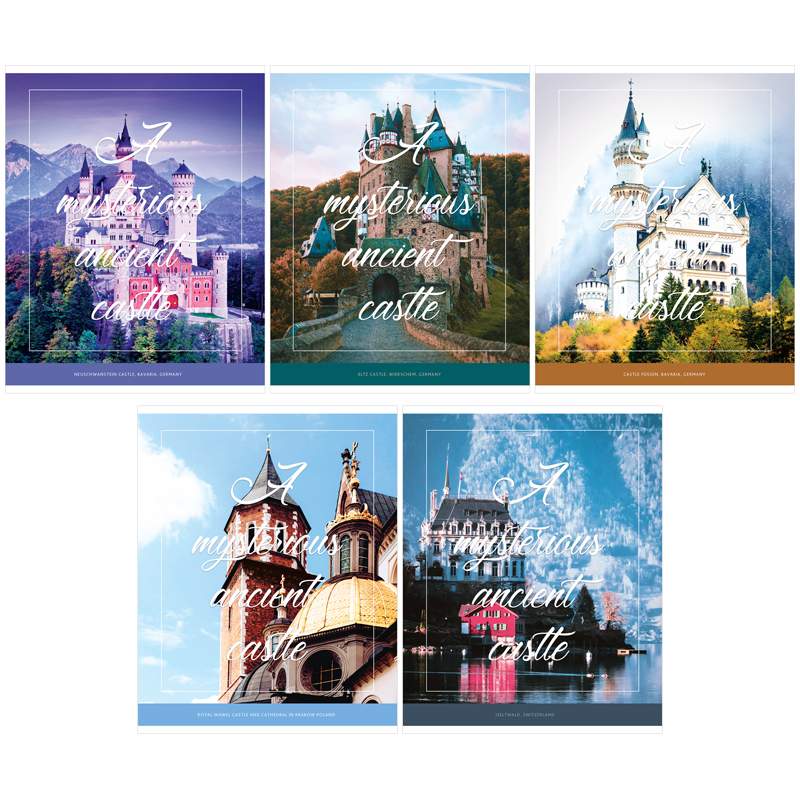 Тетрадь 96л., А5, клетка ArtSpace "Путешествия. Mysterious castle" (арт. 278343) - 10 шт.
Тетрадь 96л., А5, клетка ArtSpace "Путешествия. Mysterious castle" (арт. 278343) - 10 шт.