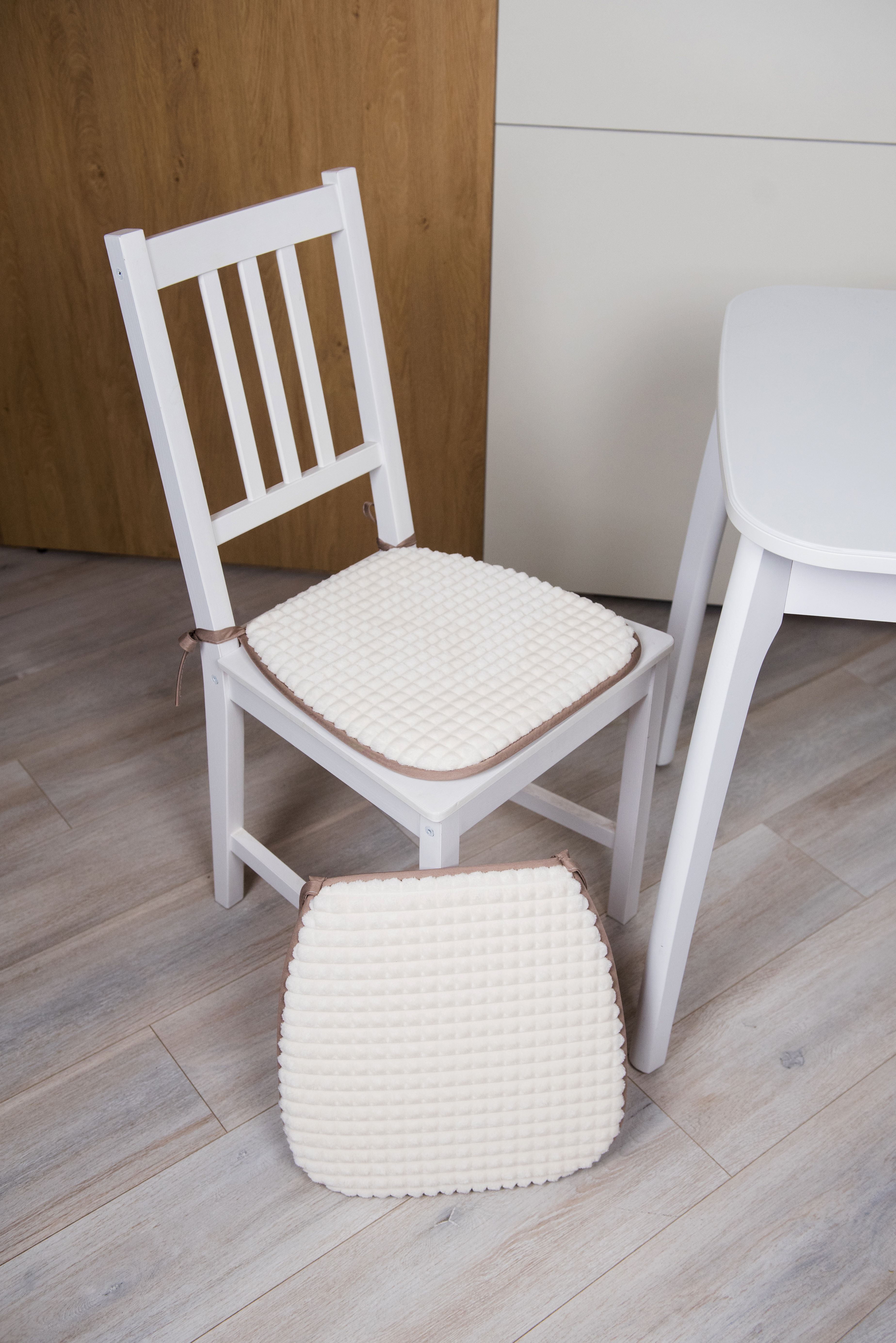 Подушка на стул Linen Way 38х40 см кремовая из плюша, 2 шт, Бежевый, серия подушка на стул круглые (квадратные)
Подушка на стул Linen Way 38х40 см кремовая из плюша, 2 шт, Бежевый, серия подушка на стул круглые (квадратные)