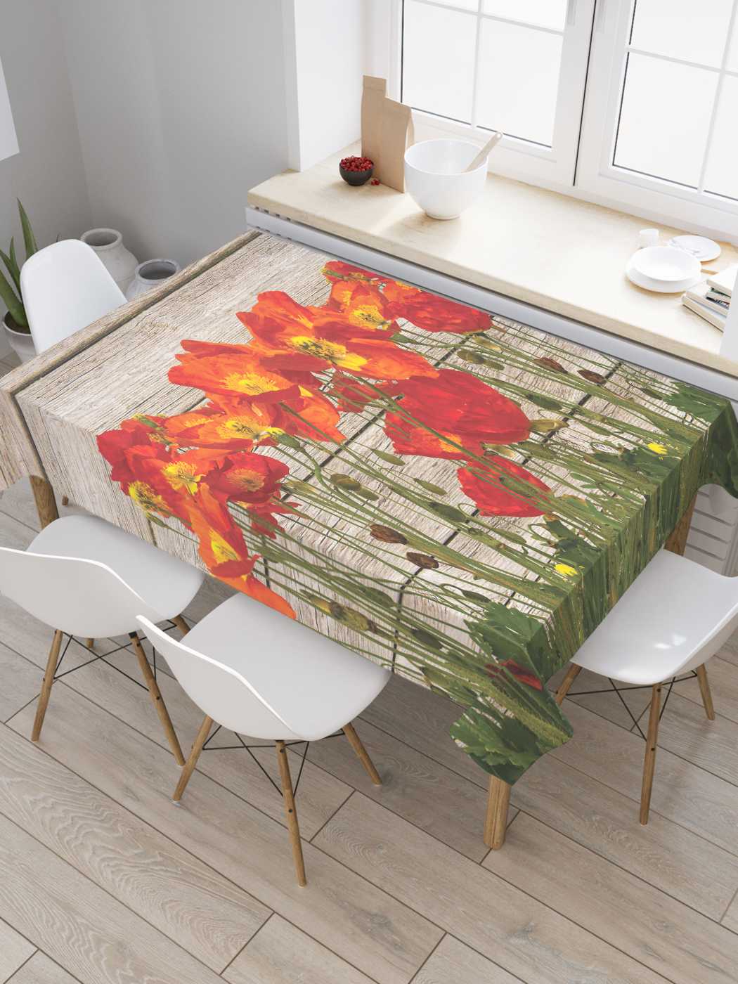 Скатерть прямоугольная JoyArty "Цветущие тюльпаны" из сатена, 120x145 см, Коричневый, Цветущие тюльпаны
Скатерть прямоугольная JoyArty "Цветущие тюльпаны" из сатена, 120x145 см, Коричневый, Цветущие тюльпаны