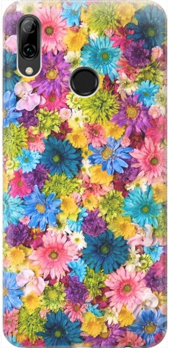 Чехол на Honor 10 Lite/Huawei P Smart (2019) "Поле разноцветных цветов", Голубой;желтый, 1896 
Чехол на Honor 10 Lite/Huawei P Smart (2019) "Поле разноцветных цветов", Голубой;желтый, 1896