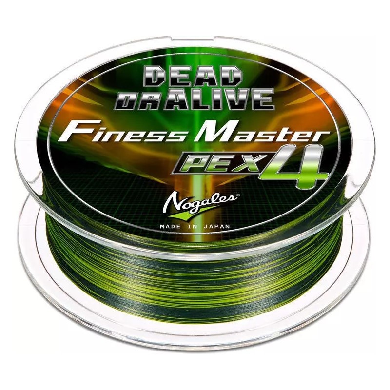 Шнур плетеный Varivas Nogales Dead or Alive Finess Master PE X4 150m (#0.3) 7lb 0.09mm
Шнур плетеный Varivas Nogales Dead or Alive Finess Master PE X4 150m (#0.3) 7lb 0.09mm