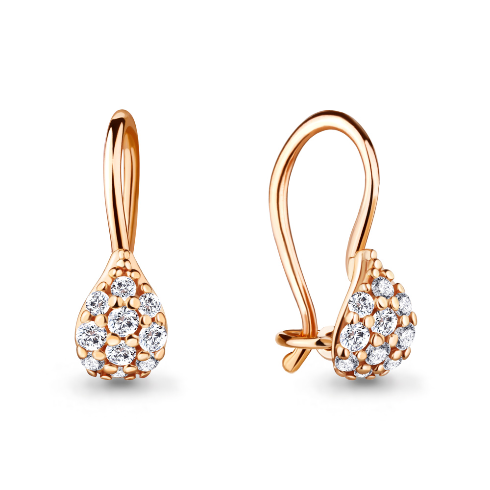 Серьги из красного золота с фианитом Aquamarine Aquamarine 40975А_585_кз, 40975А_585_кз
Серьги из красного золота с фианитом Aquamarine Aquamarine 40975А_585_кз, 40975А_585_кз