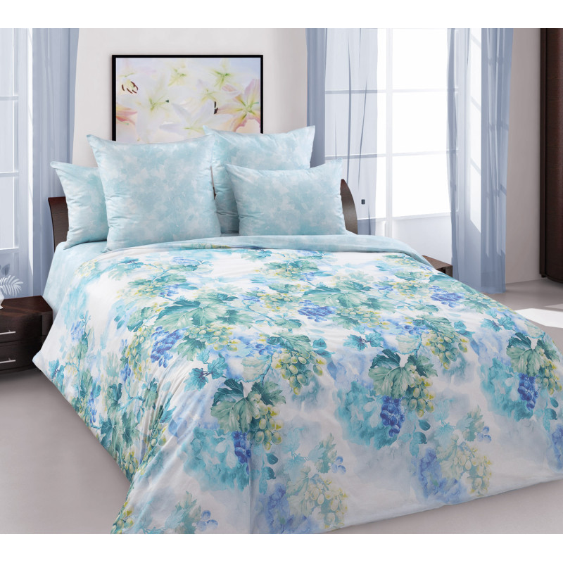 Комплект белья Текс-Дизайн перкаль Виноградная лоза евро арт. 330904, Виноградная лоза
Комплект белья Текс-Дизайн перкаль Виноградная лоза евро арт. 330904, Виноградная лоза