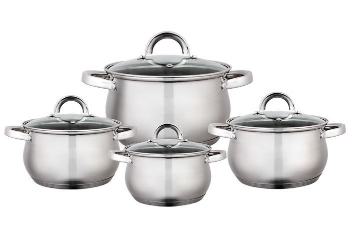 Набор посуды из нерж.стали WEBBER BE-620/8 Набор посуды 8 пр.
Набор посуды из нерж.стали WEBBER BE-620/8 Набор посуды 8 пр.