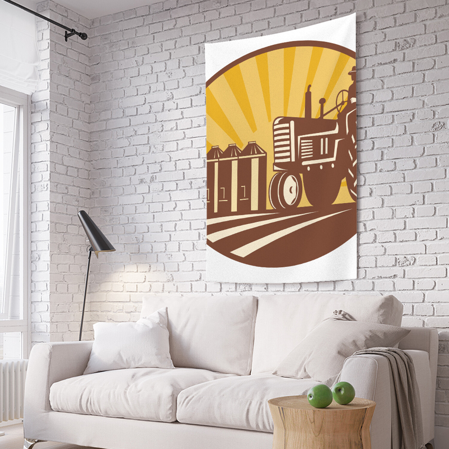 Вертикальное фотопанно на стену JoyArty Тракторист в поле 150x200 см, Тракторист в поле
Вертикальное фотопанно на стену JoyArty Тракторист в поле 150x200 см, Тракторист в поле