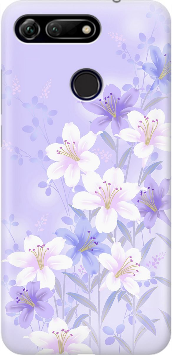 Силиконовый чехол на Honor View 20 (V20) с принтом "Лилии на фиолетовом", Белый;фиолетовый, 1454
Силиконовый чехол на Honor View 20 (V20) с принтом "Лилии на фиолетовом", Белый;фиолетовый, 1454