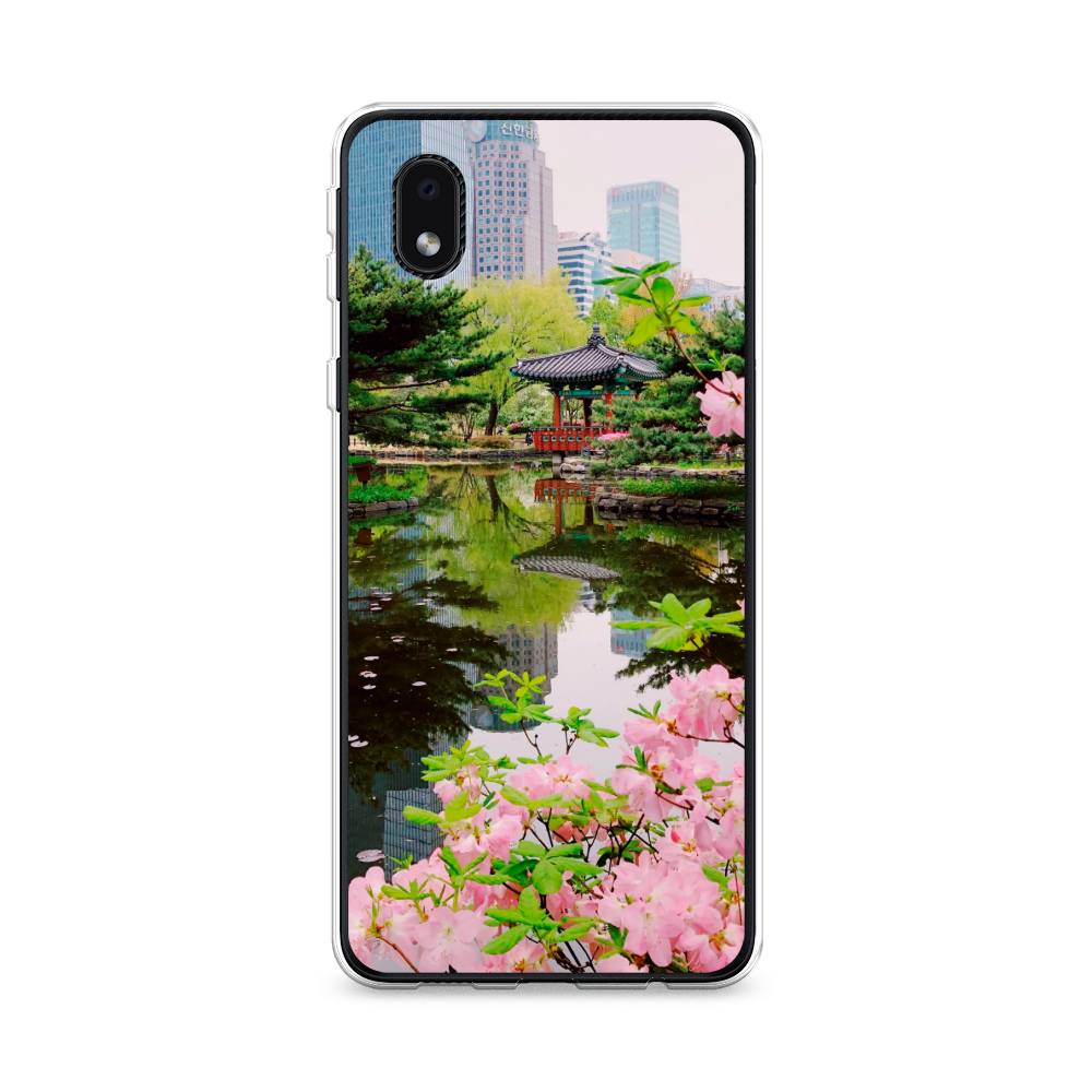 Чехол на Samsung Galaxy A01 Core "Сакура возле озера", Зеленый;розовый;голубой, 2101250-2
Чехол на Samsung Galaxy A01 Core "Сакура возле озера", Зеленый;розовый;голубой, 2101250-2