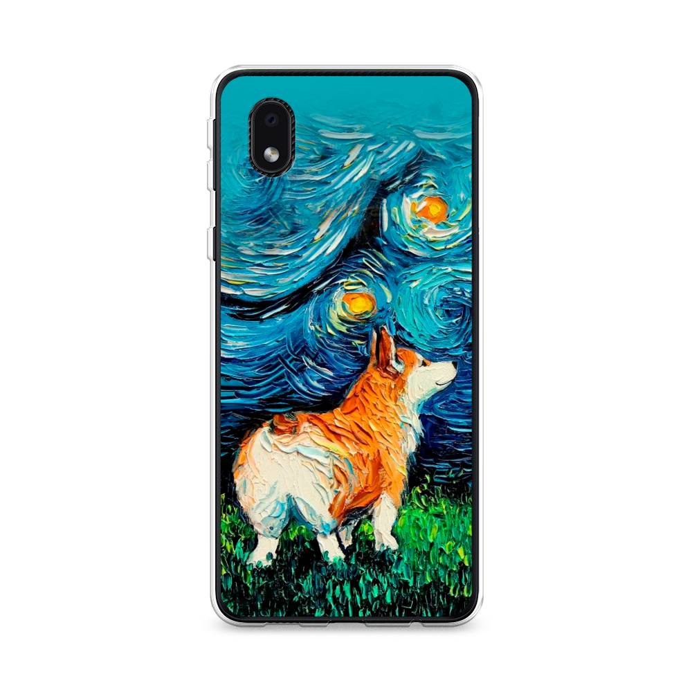 Чехол на Samsung Galaxy A01 Core "Корги звёздная ночь", Коричневый;белый;зеленый, 2101250-1
Чехол на Samsung Galaxy A01 Core "Корги звёздная ночь", Коричневый;белый;зеленый, 2101250-1