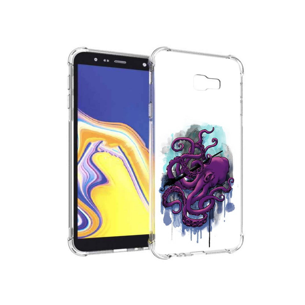 Чехол MyPads Tocco для Samsung Galaxy J4+ (2018) фиолетовый осьминог (PT118081.545.658), Прозрачный, Tocco
Чехол MyPads Tocco для Samsung Galaxy J4+ (2018) фиолетовый осьминог (PT118081.545.658), Прозрачный, Tocco