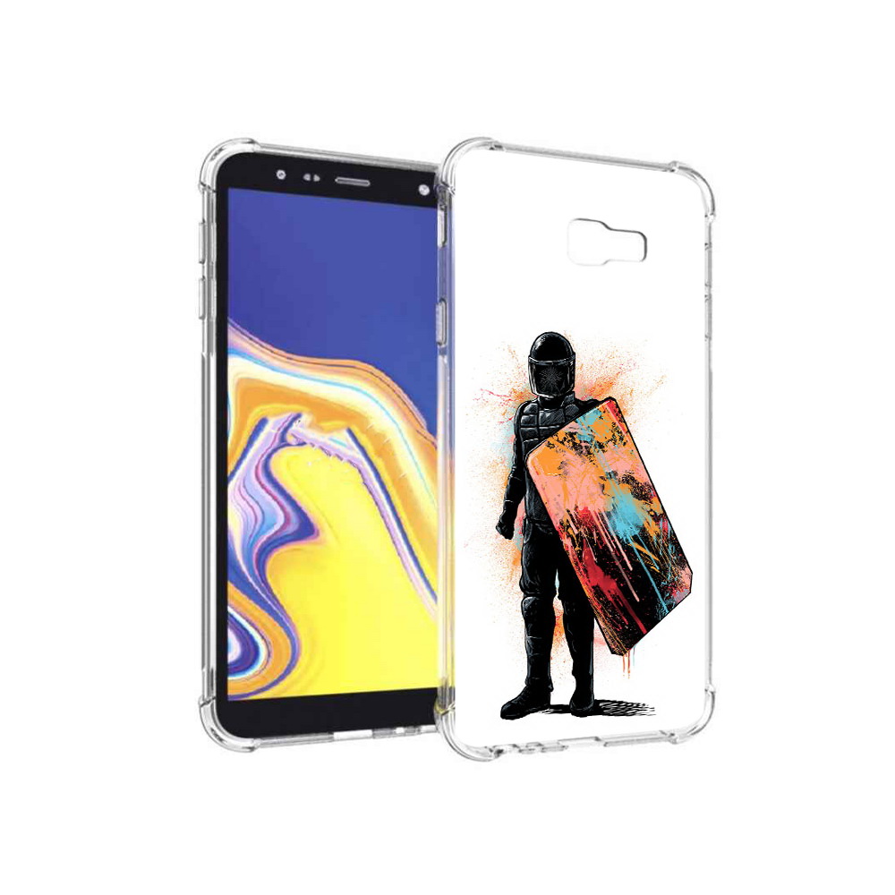 Чехол MyPads Tocco для Samsung Galaxy J4+ (2018) солдат с красочным щитом, Прозрачный, Tocco
Чехол MyPads Tocco для Samsung Galaxy J4+ (2018) солдат с красочным щитом, Прозрачный, Tocco