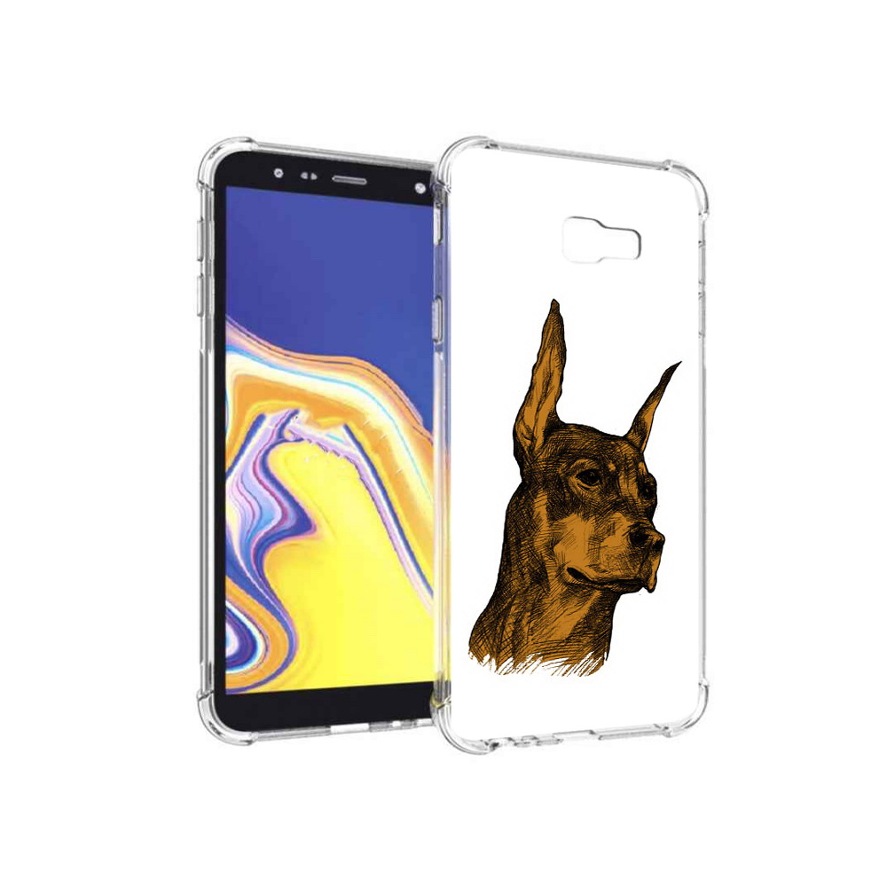 Чехол MyPads Tocco для Samsung Galaxy J4+ (2018) скетч доберман (PT118081.545.605), Прозрачный, Tocco
Чехол MyPads Tocco для Samsung Galaxy J4+ (2018) скетч доберман (PT118081.545.605), Прозрачный, Tocco