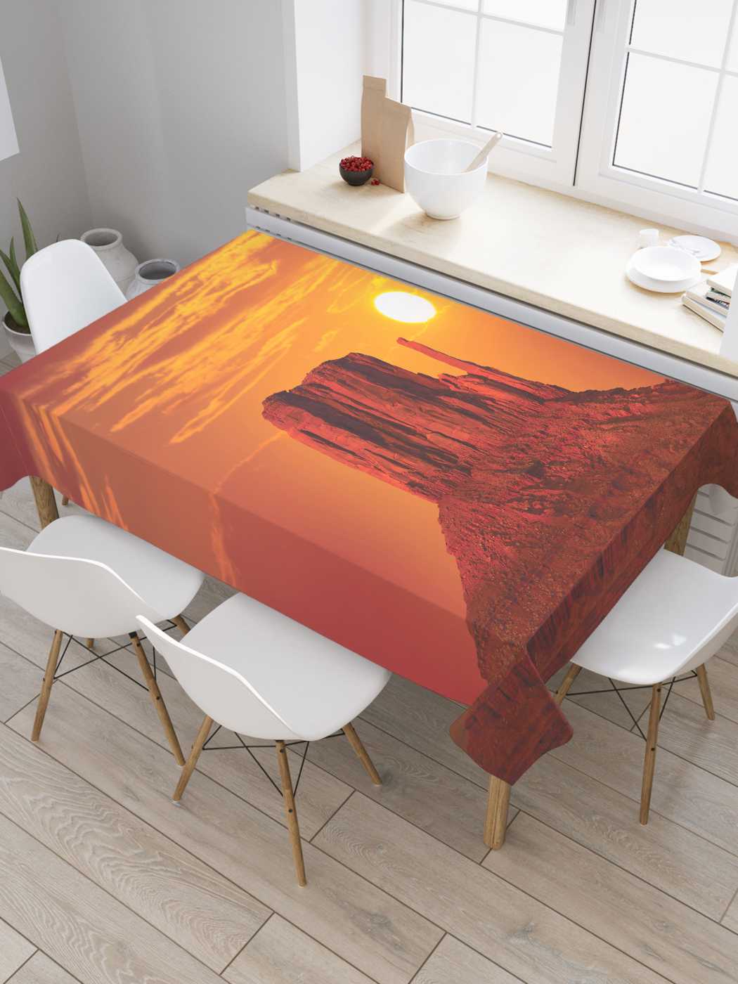 Скатерть прямоугольная JoyArty "Солнце в пустыне" из сатена, 120x145 см, Красный, Солнце в пустыне
Скатерть прямоугольная JoyArty "Солнце в пустыне" из сатена, 120x145 см, Красный, Солнце в пустыне