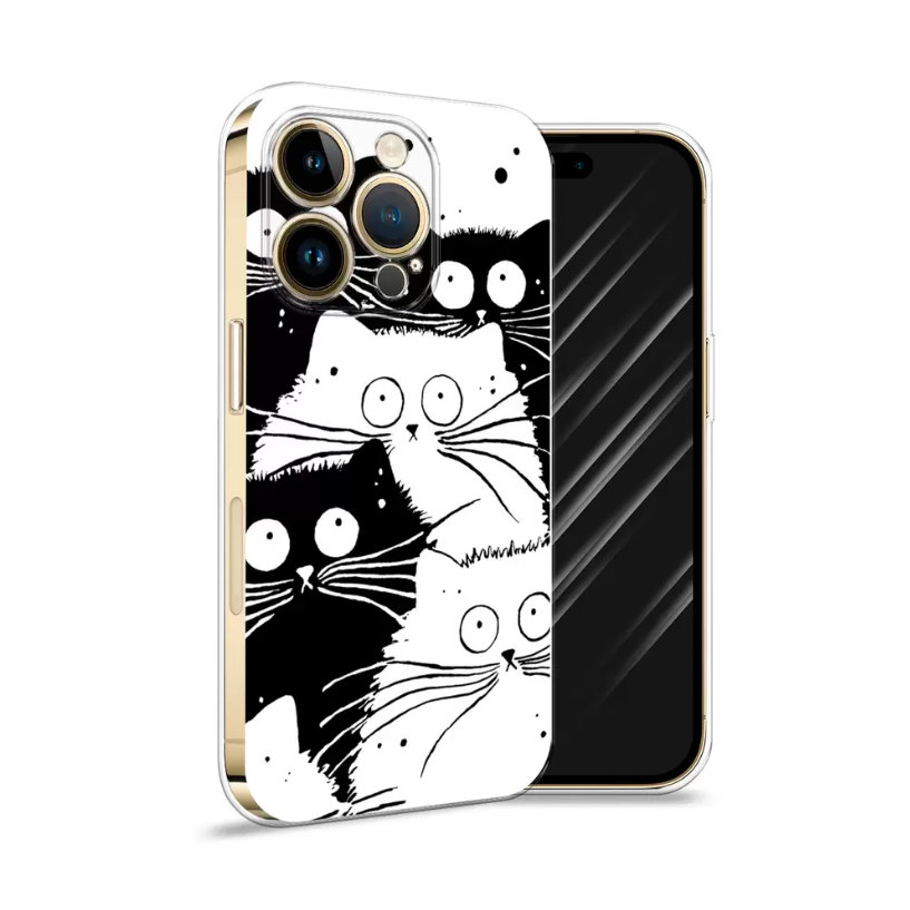 Чехол Awog на Apple iPhone 14 Pro Max / Айфон 14 Pro Max "Коты черно-белые", Разноцветный, 15050-2
Чехол Awog на Apple iPhone 14 Pro Max / Айфон 14 Pro Max "Коты черно-белые", Разноцветный, 15050-2