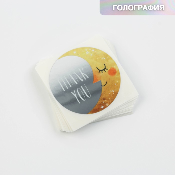 Набор наклеек для бизнеса Thank you, металлическая пленка, 50 шт, 4 х 4 см, ART UZOR Design
Набор наклеек для бизнеса Thank you, металлическая пленка, 50 шт, 4 х 4 см, ART UZOR Design