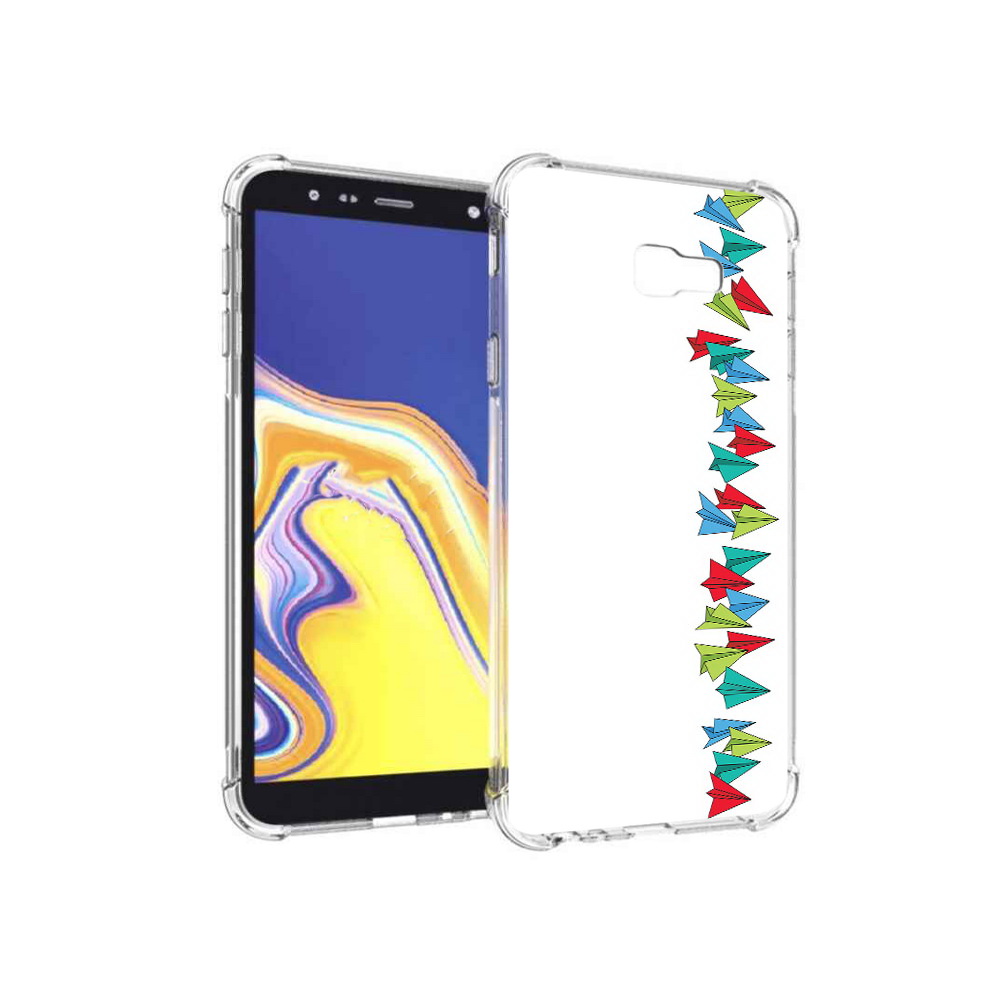 Чехол MyPads Tocco для Samsung Galaxy J4+ (2018) самолетики из листочков, Прозрачный, Tocco
Чехол MyPads Tocco для Samsung Galaxy J4+ (2018) самолетики из листочков, Прозрачный, Tocco