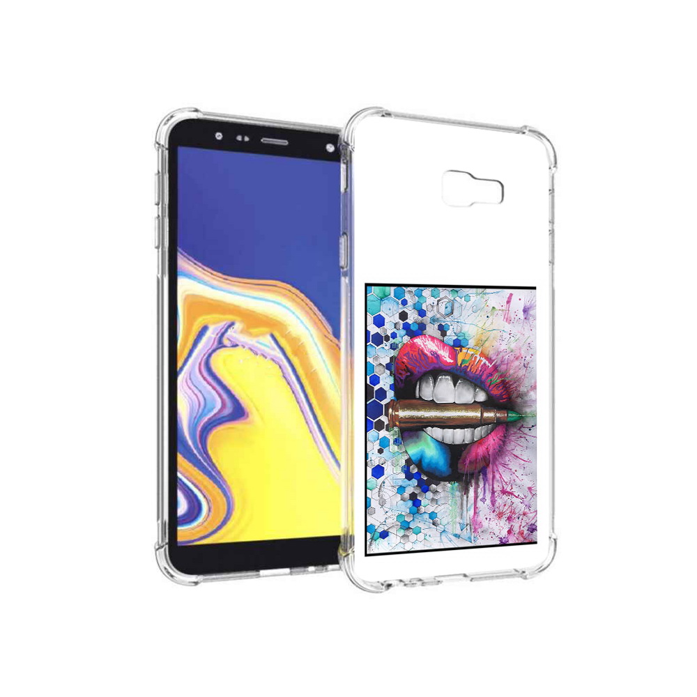 Чехол MyPads Tocco для Samsung Galaxy J4+ (2018) разноцветные губы с пулей, Прозрачный, Tocco
Чехол MyPads Tocco для Samsung Galaxy J4+ (2018) разноцветные губы с пулей, Прозрачный, Tocco