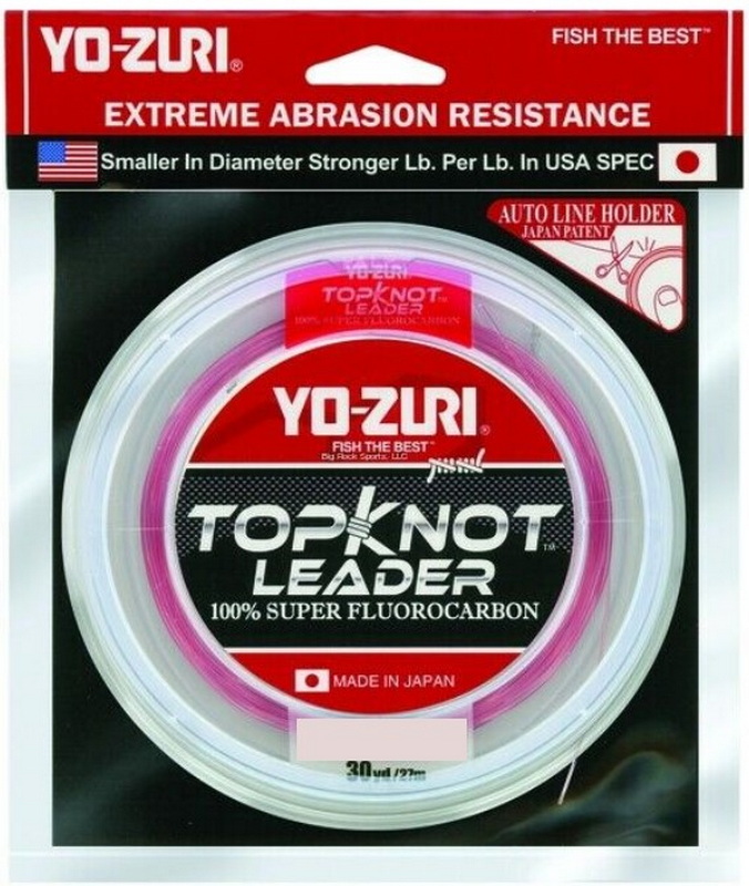 Флюорокарбон Yo-Zuri TOPKNOT LEADER FLUOROCARBON 100% 30YDS 150Lbs 1.170mm (natural clear)
Флюорокарбон Yo-Zuri TOPKNOT LEADER FLUOROCARBON 100% 30YDS 150Lbs 1.170mm (natural clear)