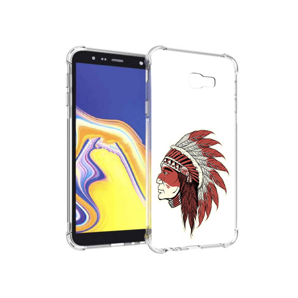 Чехол MyPads Tocco для Samsung Galaxy J4+ (2018) красный индеец (PT118081.545.411), Прозрачный, Tocco
Чехол MyPads Tocco для Samsung Galaxy J4+ (2018) красный индеец (PT118081.545.411), Прозрачный, Tocco