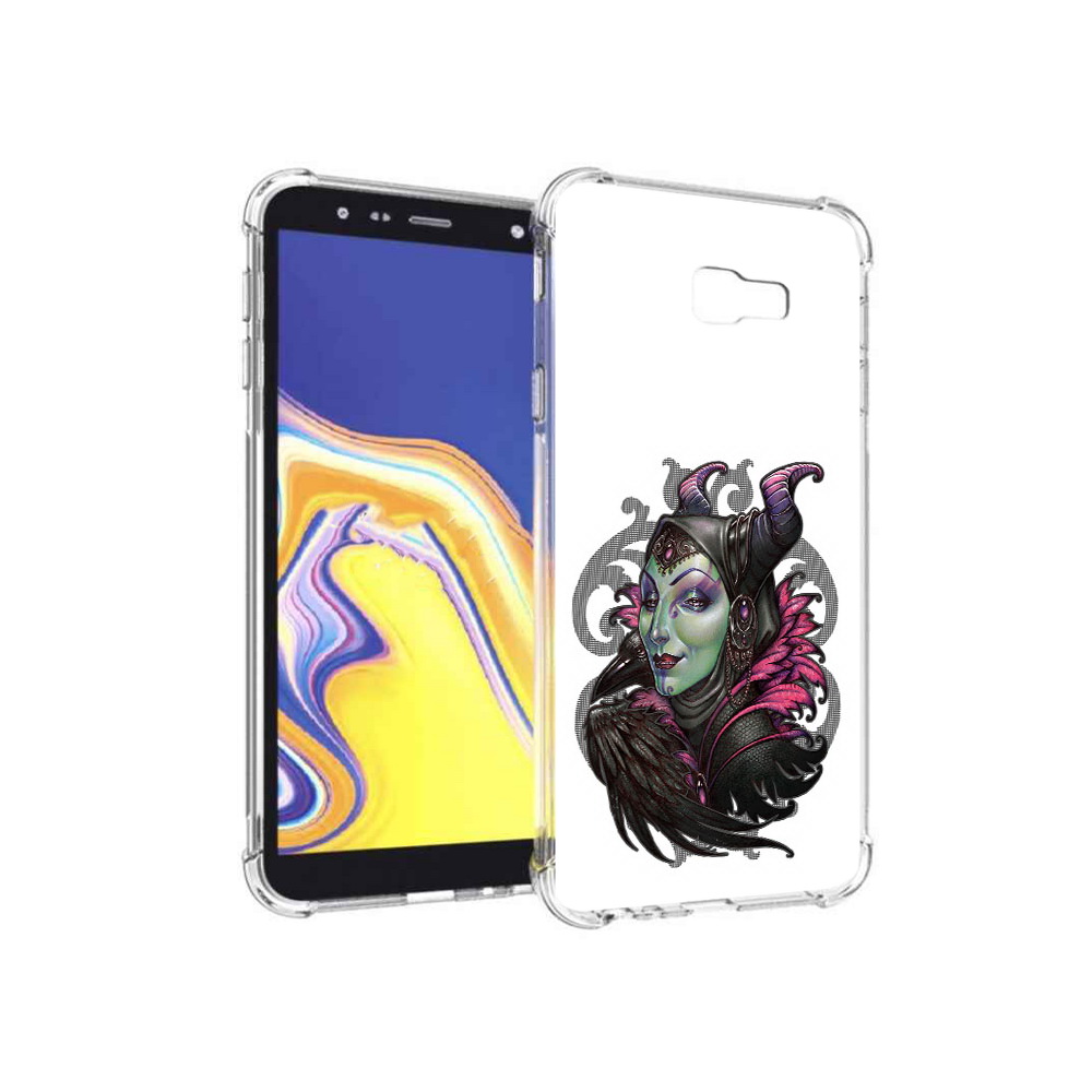 Чехол MyPads Tocco для Samsung Galaxy J4+ (2018) зеленая девушка с вороном, Прозрачный, Tocco
Чехол MyPads Tocco для Samsung Galaxy J4+ (2018) зеленая девушка с вороном, Прозрачный, Tocco