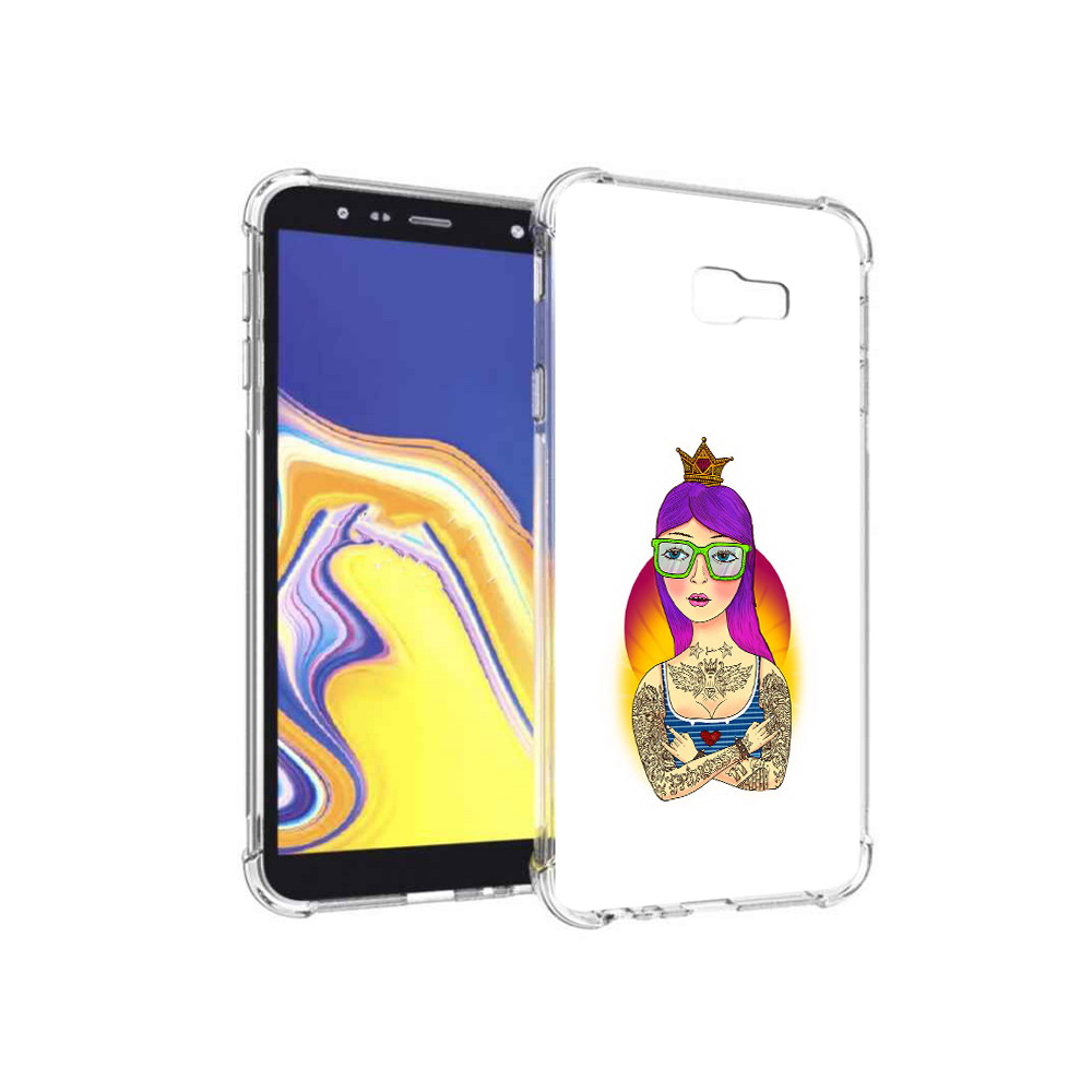 Чехол MyPads Tocco для Samsung Galaxy J4+ (2018) девушка в татуировках с короной, Прозрачный, Tocco
Чехол MyPads Tocco для Samsung Galaxy J4+ (2018) девушка в татуировках с короной, Прозрачный, Tocco