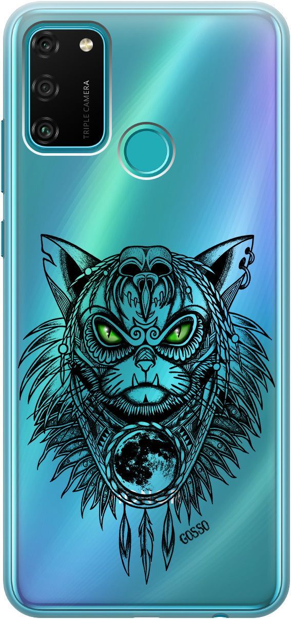 Силиконовый чехол на Honor 9A с 3D принтом "Shaman Cat" прозрачный, Прозрачный;черный, 174
Силиконовый чехол на Honor 9A с 3D принтом "Shaman Cat" прозрачный, Прозрачный;черный, 174