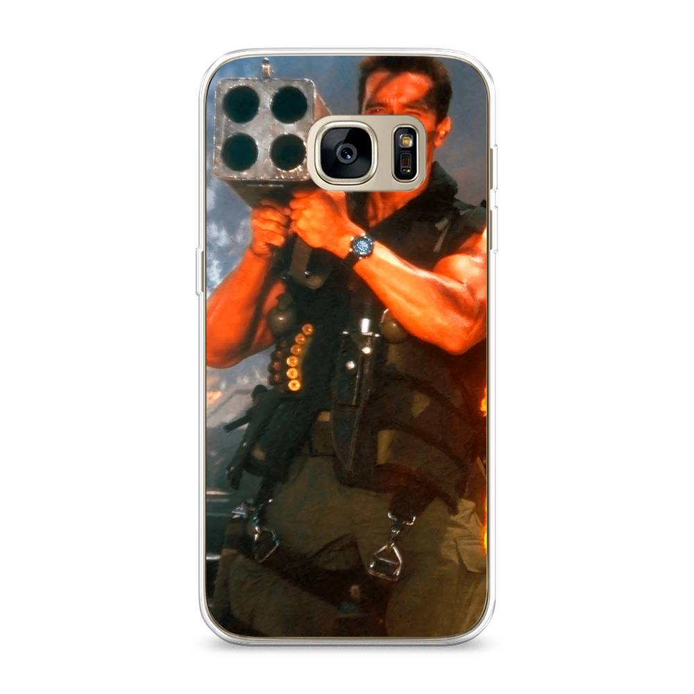 Чехол на Samsung Galaxy S7 edge "Арнольд Шварцнеггер с базукой", Голубой;коричневый, 24650-6
Чехол на Samsung Galaxy S7 edge "Арнольд Шварцнеггер с базукой", Голубой;коричневый, 24650-6