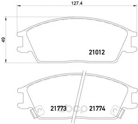 Колодки тормозные дисковые передн HYUNDAI: ACCENT 00-, ACCENT 94-00, ACCENT седан 00-, ACC
Колодки тормозные дисковые передн HYUNDAI: ACCENT 00-, ACCENT 94-00, ACCENT седан 00-, ACC