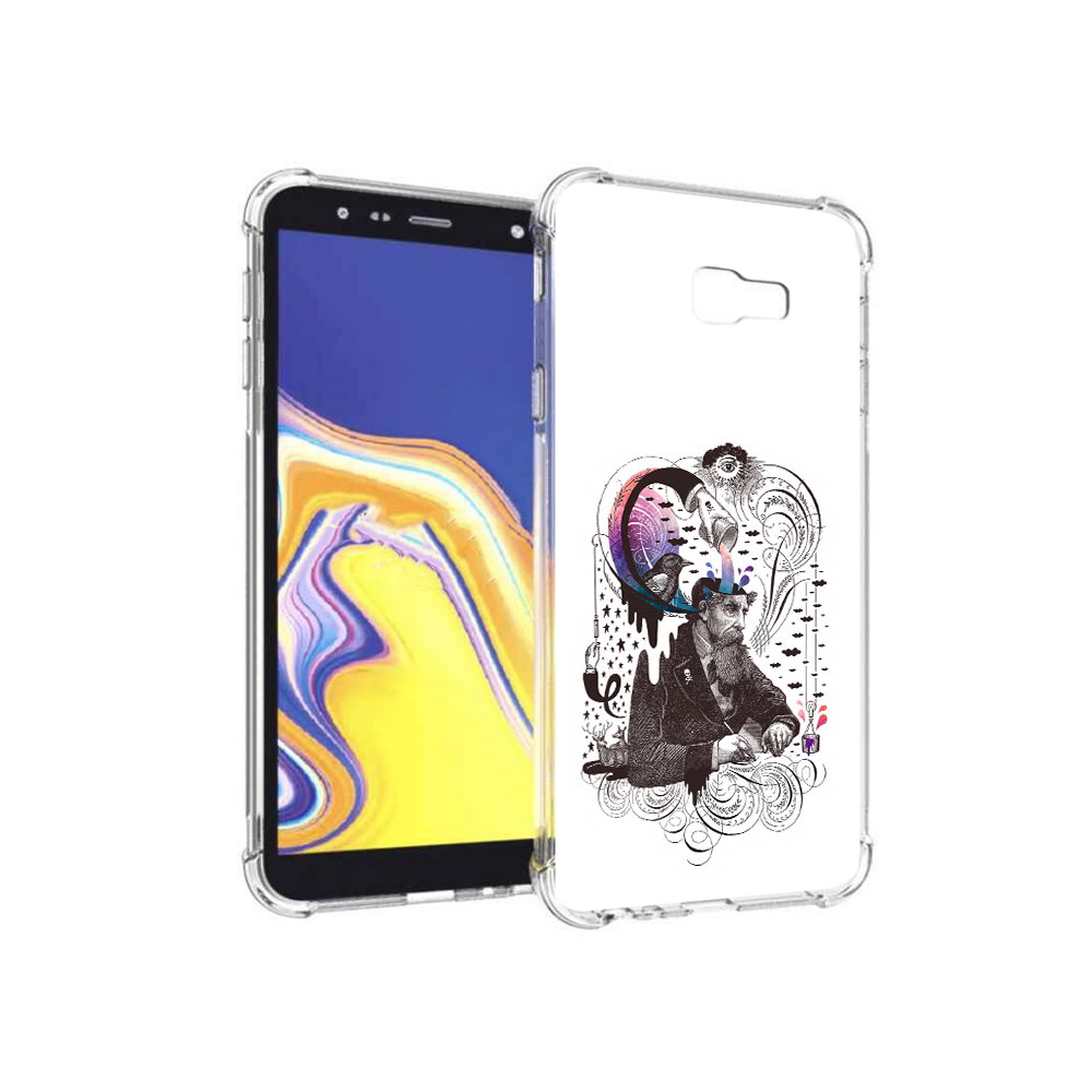 Чехол MyPads Tocco для Samsung Galaxy J4+ (2018) абстракция думающий мужчина, Прозрачный, Tocco
Чехол MyPads Tocco для Samsung Galaxy J4+ (2018) абстракция думающий мужчина, Прозрачный, Tocco