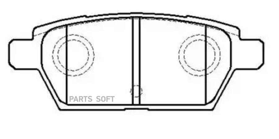 Колодки Тормозные Дисковые Задн Mazda: 6 06- Lincoln: Zephyr Mercury: Milan Ford: Fusion H
Колодки Тормозные Дисковые Задн Mazda: 6 06- Lincoln: Zephyr Mercury: Milan Ford: Fusion H