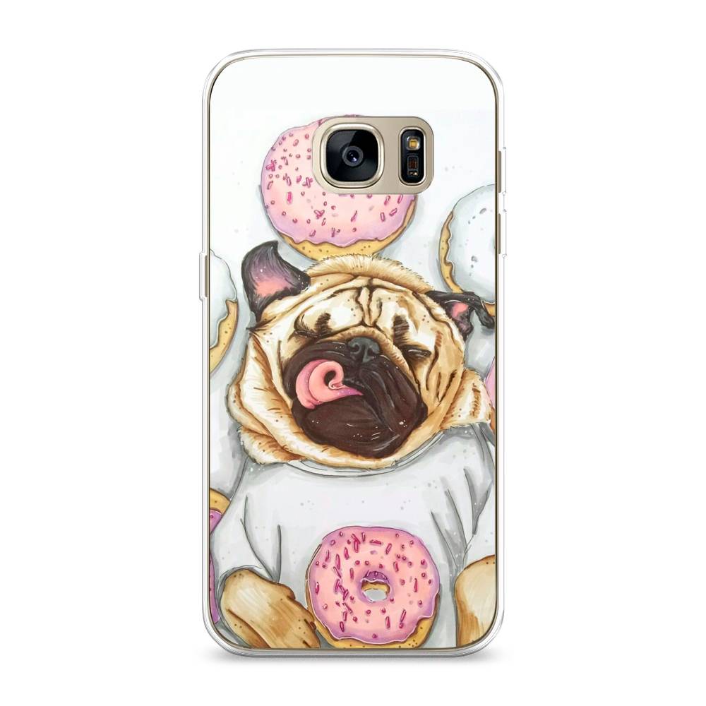 Чехол на Samsung Galaxy S7 edge "Счастливый мопс", Розовый;бежевый;коричневый, 24650-1
Чехол на Samsung Galaxy S7 edge "Счастливый мопс", Розовый;бежевый;коричневый, 24650-1