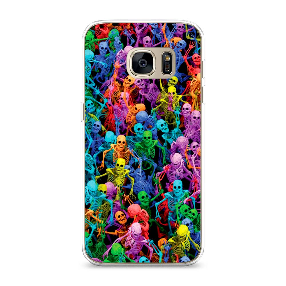 Чехол на Samsung Galaxy S7 edge "Вечеринка скелетов", Фиолетовый;желтый;оранжевый, 24650-6
Чехол на Samsung Galaxy S7 edge "Вечеринка скелетов", Фиолетовый;желтый;оранжевый, 24650-6