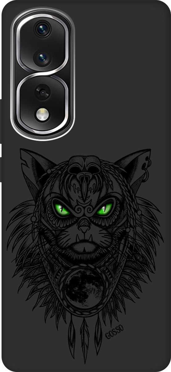 Матовый Soft Touch Чехол на Honor 80 Pro с 3D принтом "Shaman Cat" черный, Черный;зеленый, 159104
Матовый Soft Touch Чехол на Honor 80 Pro с 3D принтом "Shaman Cat" черный, Черный;зеленый, 159104