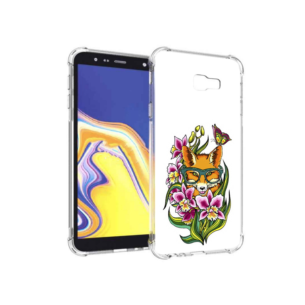 Чехол MyPads Tocco для Samsung Galaxy J4+ (2018) Лиса в цветах (PT118081.545.108), Прозрачный, Tocco
Чехол MyPads Tocco для Samsung Galaxy J4+ (2018) Лиса в цветах (PT118081.545.108), Прозрачный, Tocco