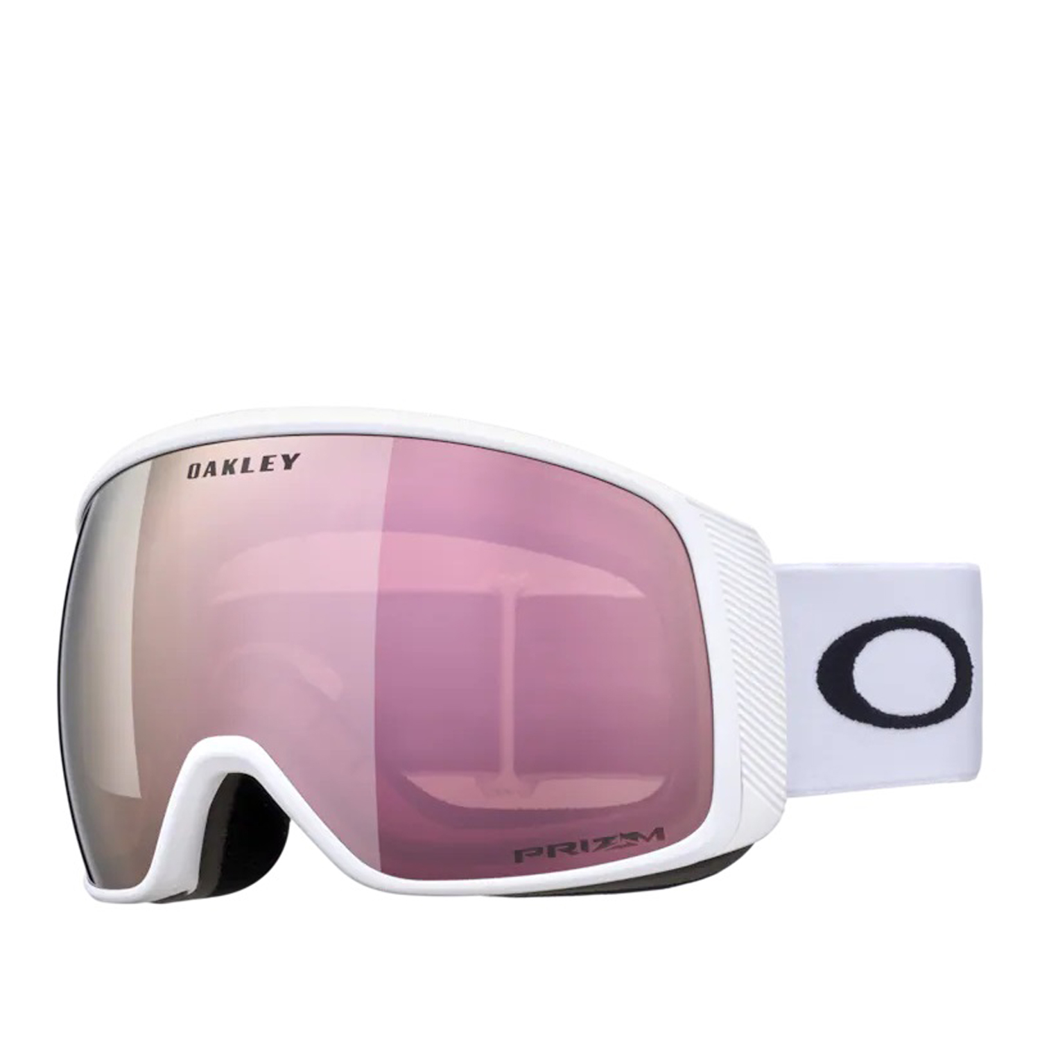 фото Очки горнолыжные oakley 2022-23 flight tracker l matte white/prizm rose gold