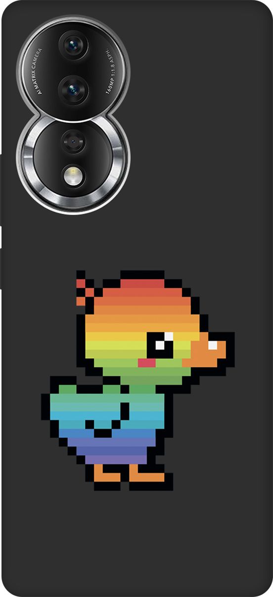 Матовый Soft Touch Чехол на Honor 80 с 3D принтом "Pixel Duck" черный, Черный;желтый, 159063
Матовый Soft Touch Чехол на Honor 80 с 3D принтом "Pixel Duck" черный, Черный;желтый, 159063