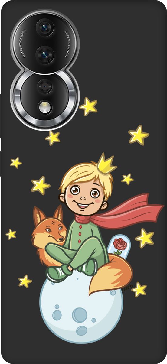 Матовый Soft Touch Чехол на Honor 80 с 3D принтом "Little Prince" черный, Черный;бежевый, 159062
Матовый Soft Touch Чехол на Honor 80 с 3D принтом "Little Prince" черный, Черный;бежевый, 159062